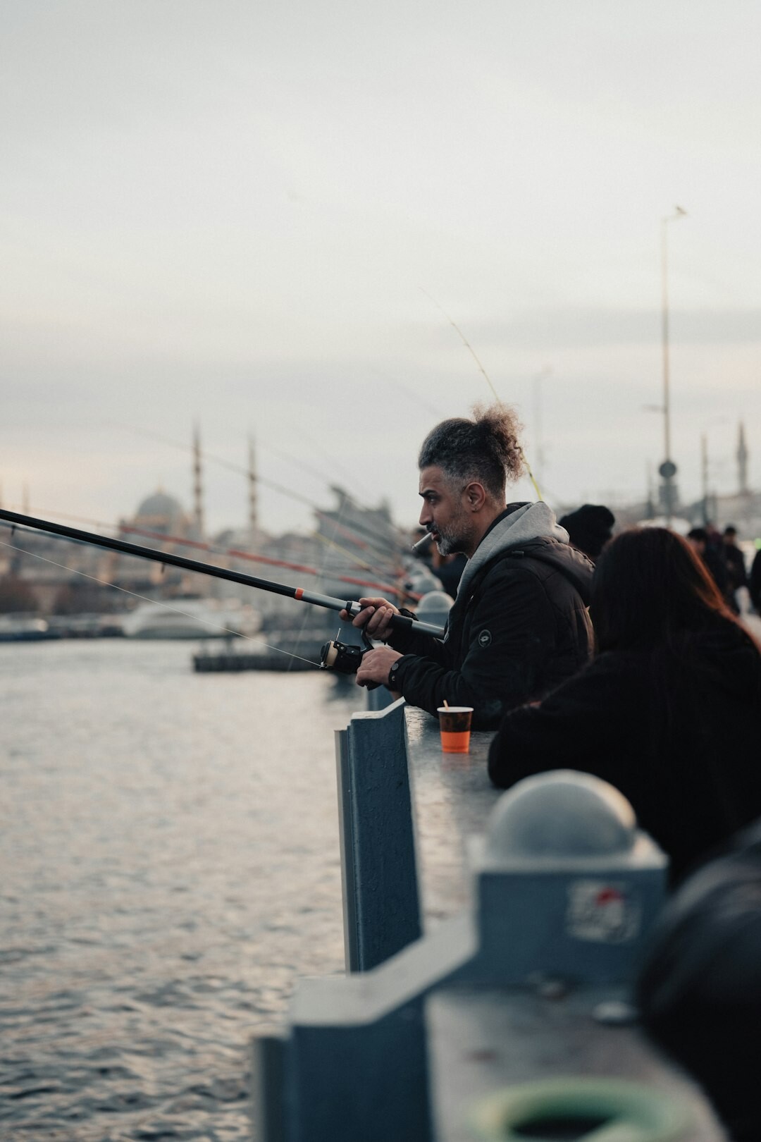 fisherman portrait by sea
