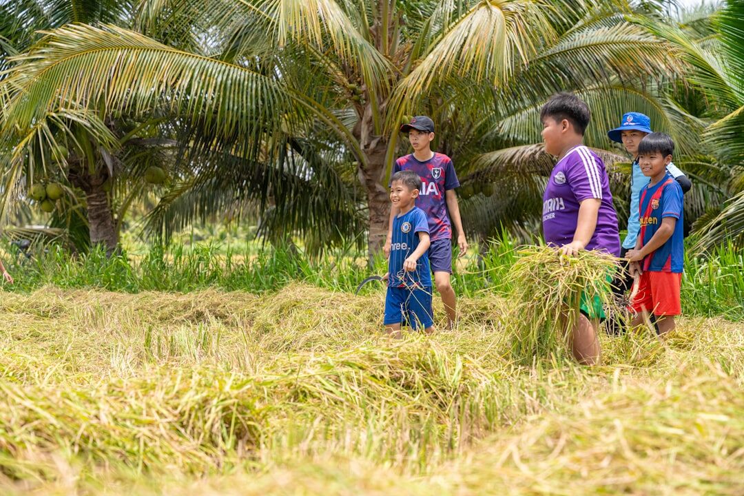 young person in rural area