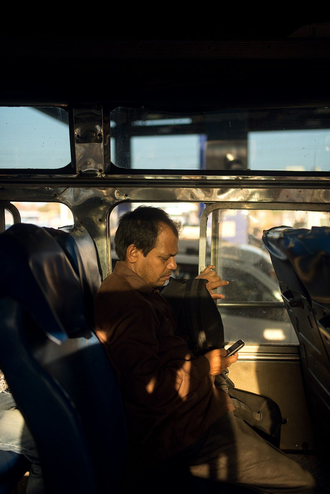 bus driver portrait